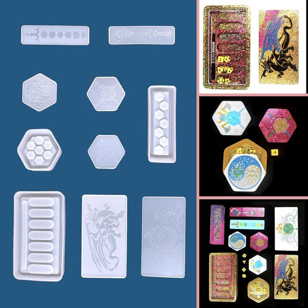 Dnd Dice Mold Etsy