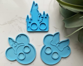 Self Defense Silicone Mold | Mouse Epoxy Resin Mold | Keychain Mold