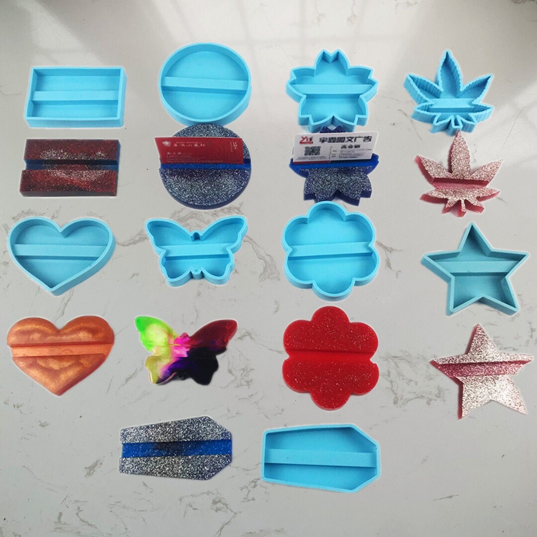 Business Card Holder Mold Name Card Holder Mold Table Etsy