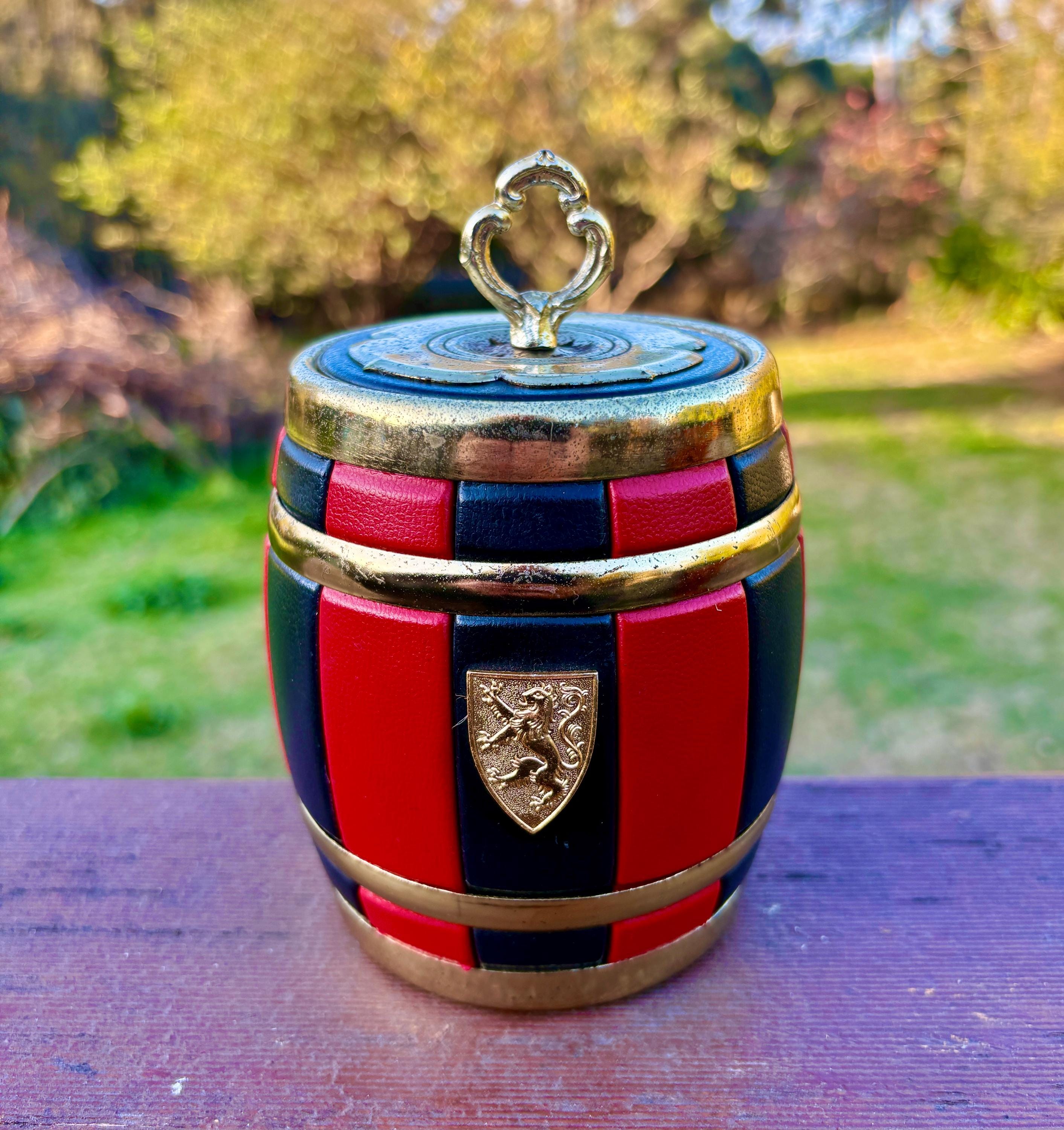 cigarette dispenser barrel Vintage Barrel Shaped Cigarette Dispenser With an Ashtray on Top, Made in  Japan, Circa 1960s, Retro Cigarette Holder, Bar or Lounge Piece