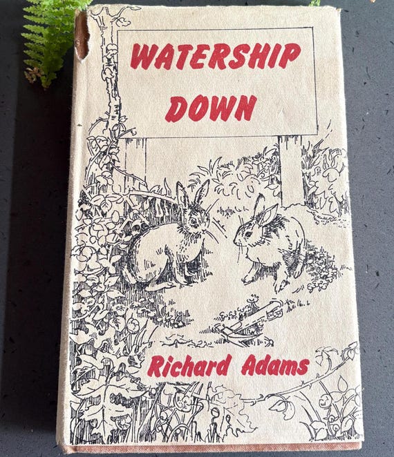 Watership Down Hardback Book 1975 Vintage Edition by Richard Adams