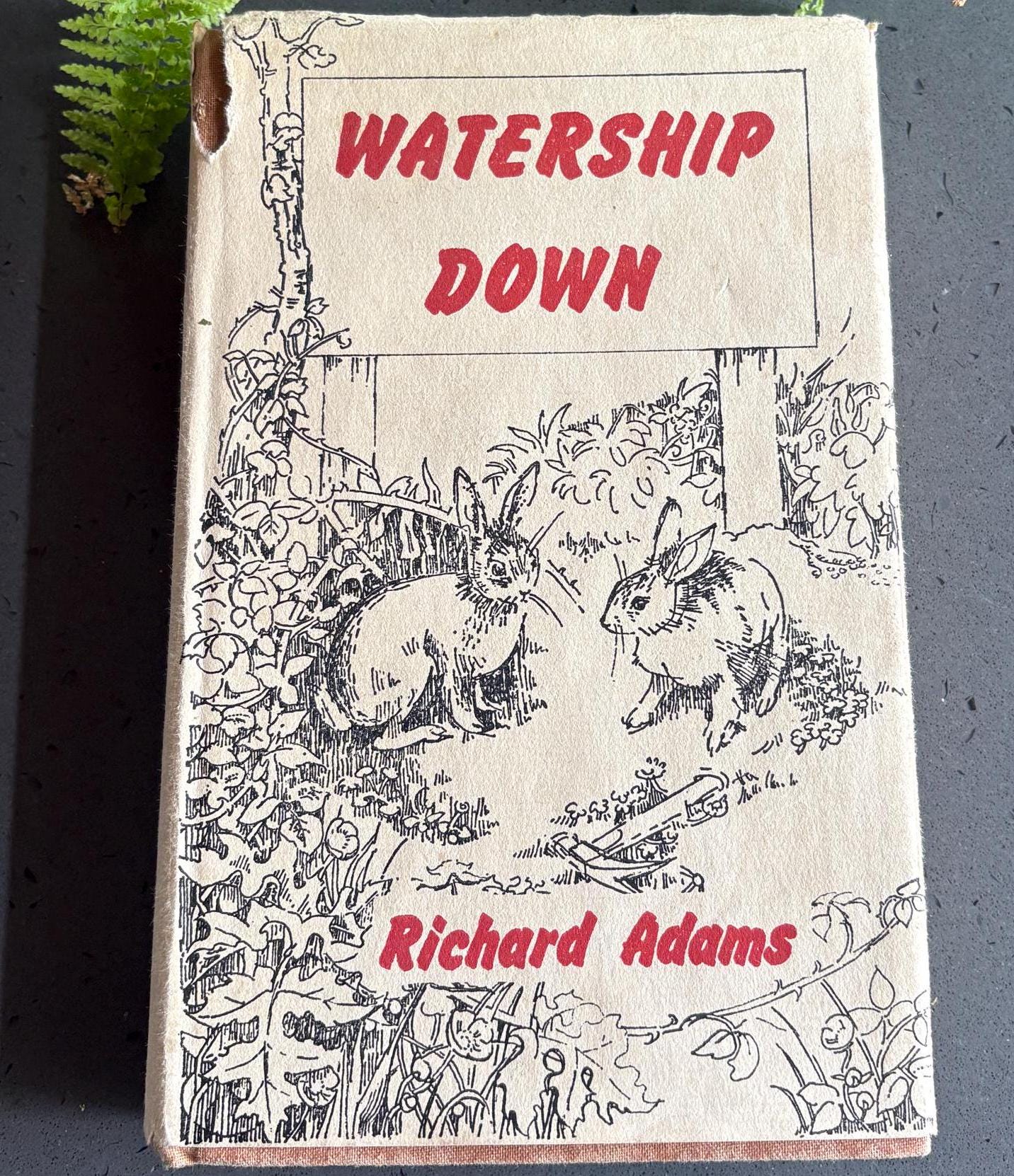 Hardcover Watership Down - Etsy
