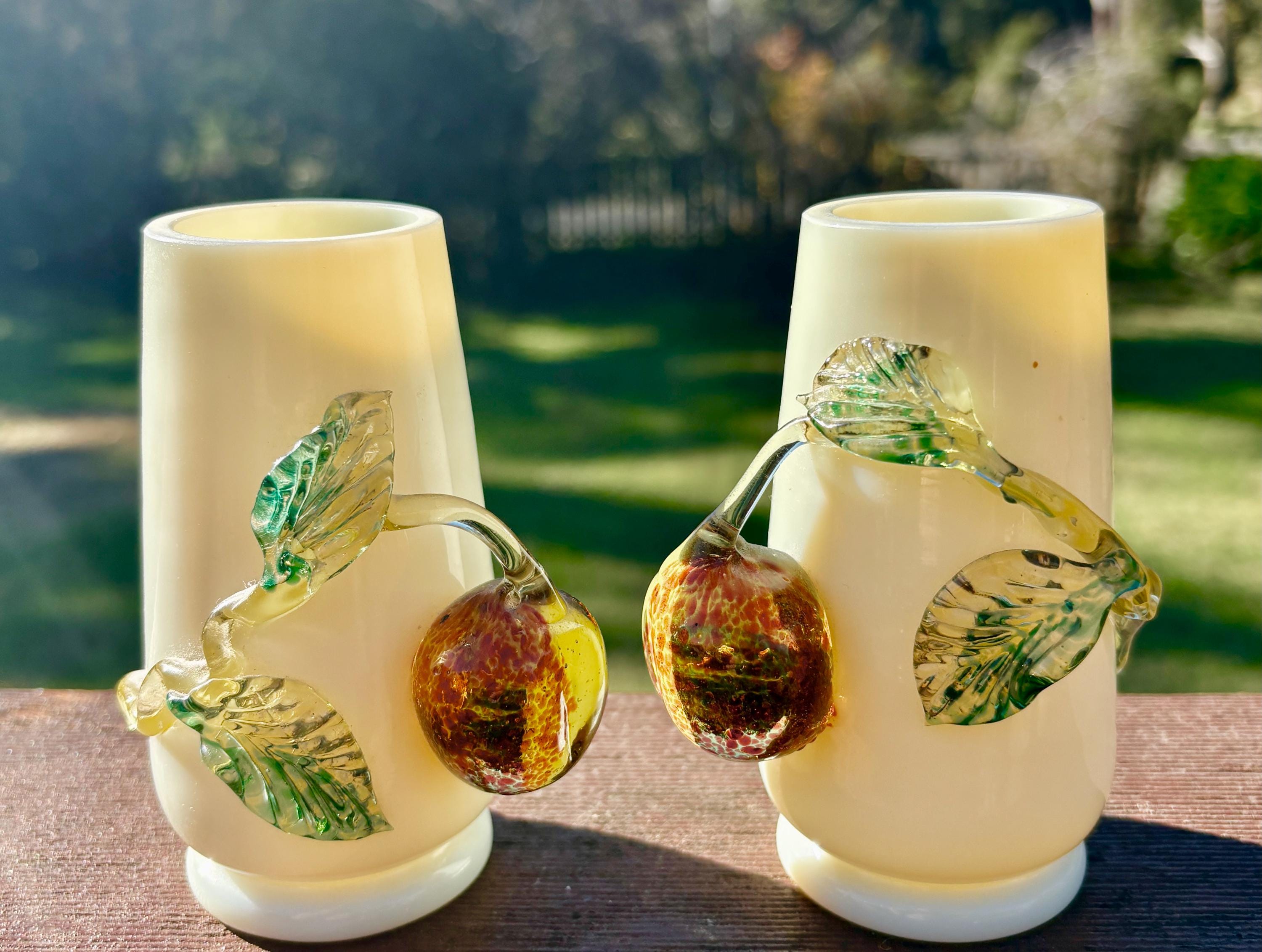 Czech glass vase - Etsy 日本