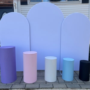 Renta de telones y cilindros !!! Personalizado hecho a la medida ….. baby shower, fiesta de cumpleaños, revelación de género. Área de Nueva York/Nueva Jersey. IG-Birdi3srental