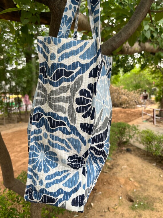 Quilted Tote Bags Canvas Tote Bag Quilted Cotton Bags Beach