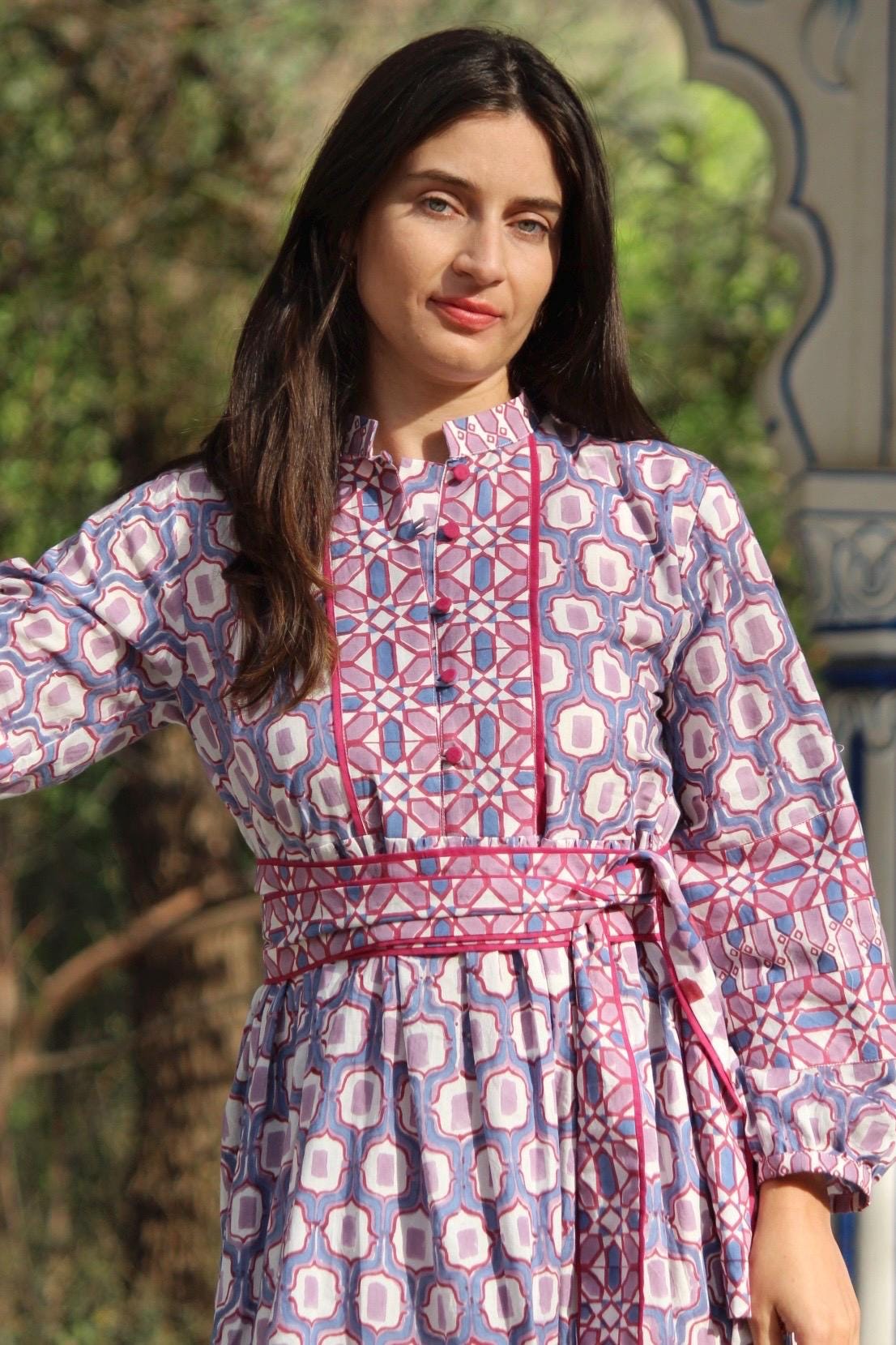 Women dresses Block print dress, Cotton dress Summer dress women, floral dress, Gown dress, Indian dress, Midi dress, Bohemian Dress,