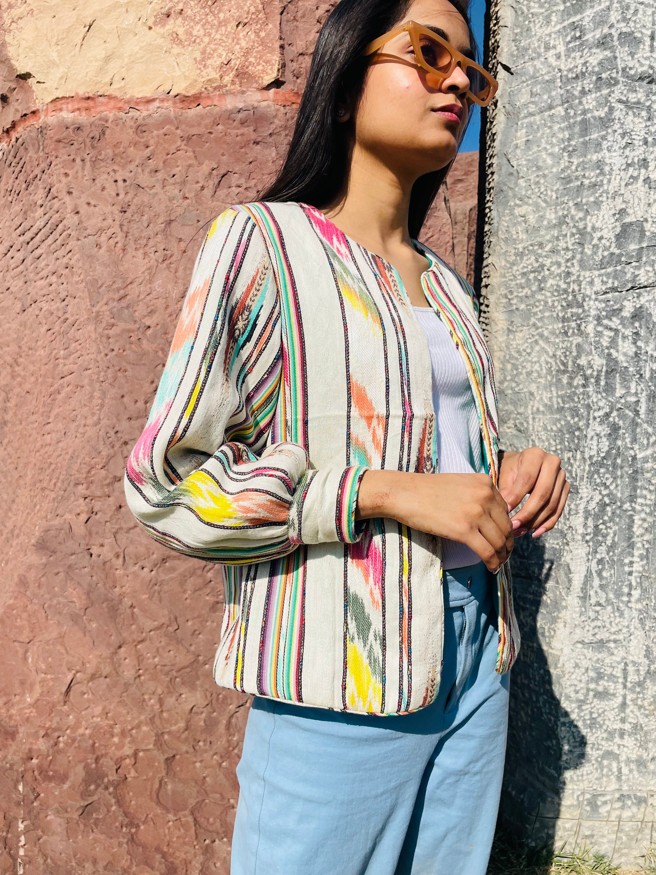 Jackets for Women, Kimono Quilted Women Jacket| Embroidered