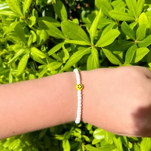 The Smiley Seed Bead Bracelet!