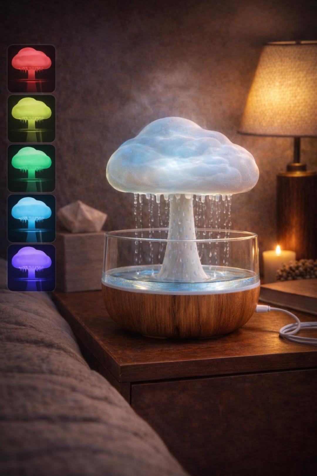Raining Cloud Night Light Diffusernull