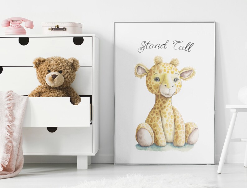 100cm Big Size Simulation Giraffe - Safari Nursery Decor