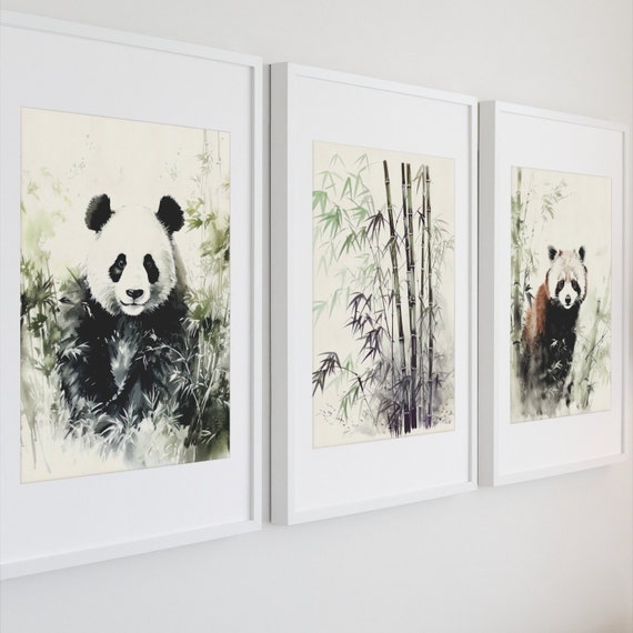 Panda Texture Art