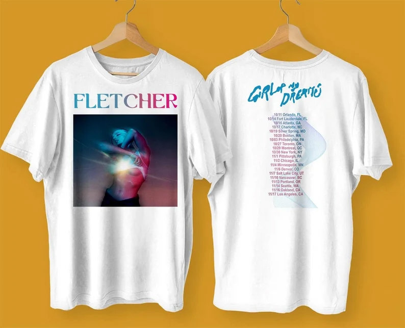 Fletcher Girl of My Dreams Tour Shirt, Fletcher Tour 2022 Merch by Namn