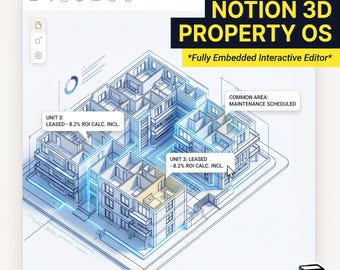 Notion 3D Editor: Real Estate Investor OS & Portfolio Tracker