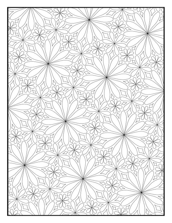 Mandala Pattern Coloring Book Pages 51 Gráfico por DesignScape