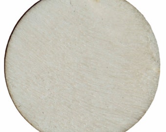 Sagoma Decorazioni in Legno cerchi misura a scelta spessore 3 mm Ornamenti dischi ciondoli rotondi fette cerchietti