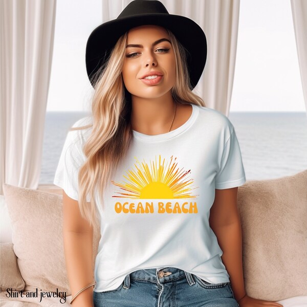 Beach Sun Lover Shirt, Vacation Shirt, Surfing Tee, Traveling Shirt, Ocean Tshirt, Sea Life Shirt, Gift for Surfer, Ocean Lovers Gift