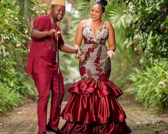 African Couple clothing, Ankara Couple, African fashion, Couple matching set, African wedding set, Ankara clothing, African wax print