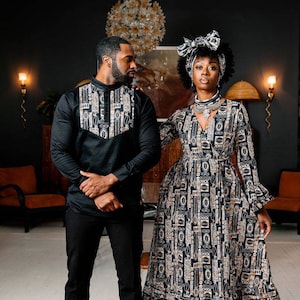 African Couple clothing, Ankara Couple, African fashion, Couple matching set, African wedding set, Ankara clothing, African wax print