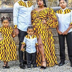 Latest ankara top style for couples