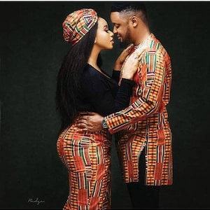 African Couple clothing, Ankara Couple, African fashion, Couple matching set, African wedding set, Ankara clothing, African wax print