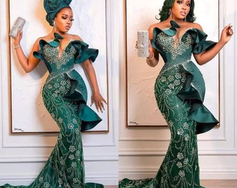 【正規品】Bibiy. / B. EMERALD DRESS Emerald Long Dress – ALBINA DYLA