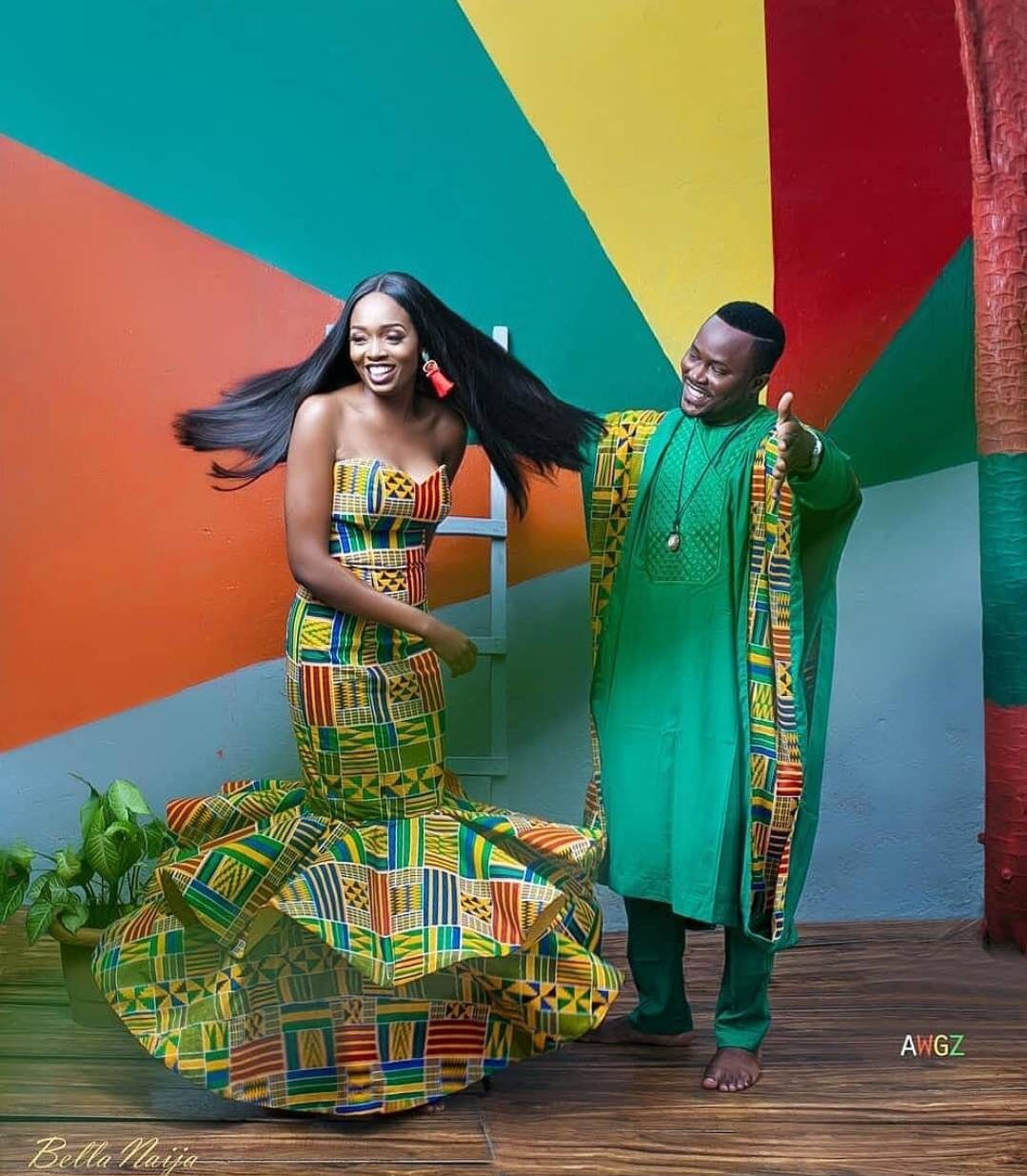 Kente styles for clearance couples