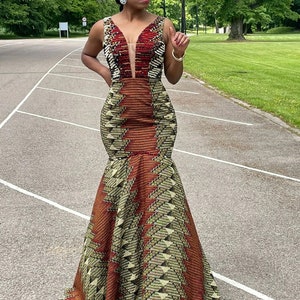 Ankara dress, African print dress, Ankara gown, women fashion, African maxi dress, African wedding dress, African women cloth, Ankara styles