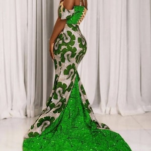African print dress, Ankara dress, African prom dresses, African clothing for women, African mermaid dress, African wedding dress Ankara wax