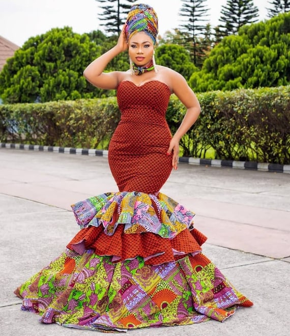 Styles For Pregnant Ladies Ankara Gown Latest African Maternity Dresses  African Print Dress, Ankara Dress, African Prom Dresses, African Clothing  For Women, African Mermaid Dress, African Wedding ...