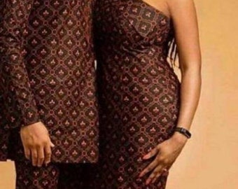 African Couple clothing, Ankara Couple, African fashion, Couple matching set, African wedding set, Ankara clothing, African print couple