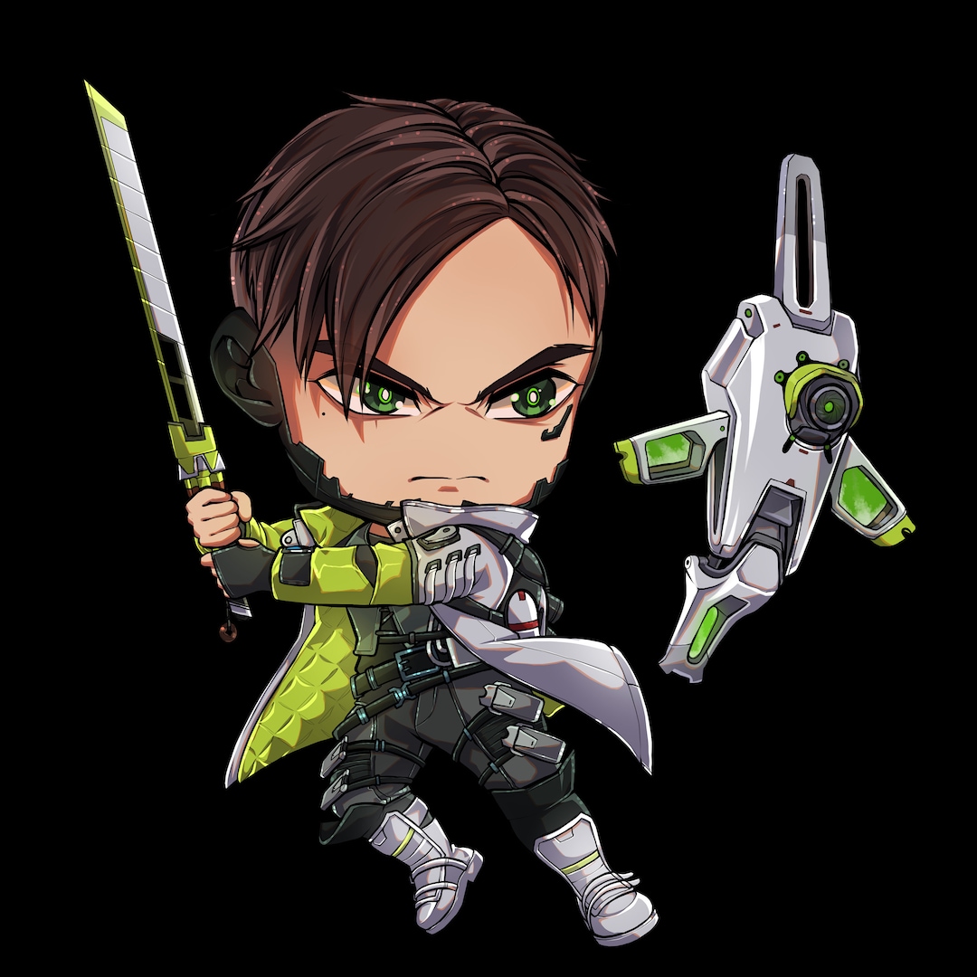 Apex Legends Crypto Chibi Design - Etsy