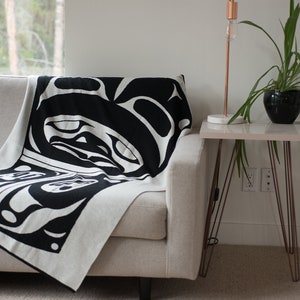 100% washable merino wool knit blanket