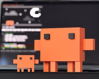 Claude Code Mascot Clawd | 3D Printed Figure | Regular, Mini, + Packs