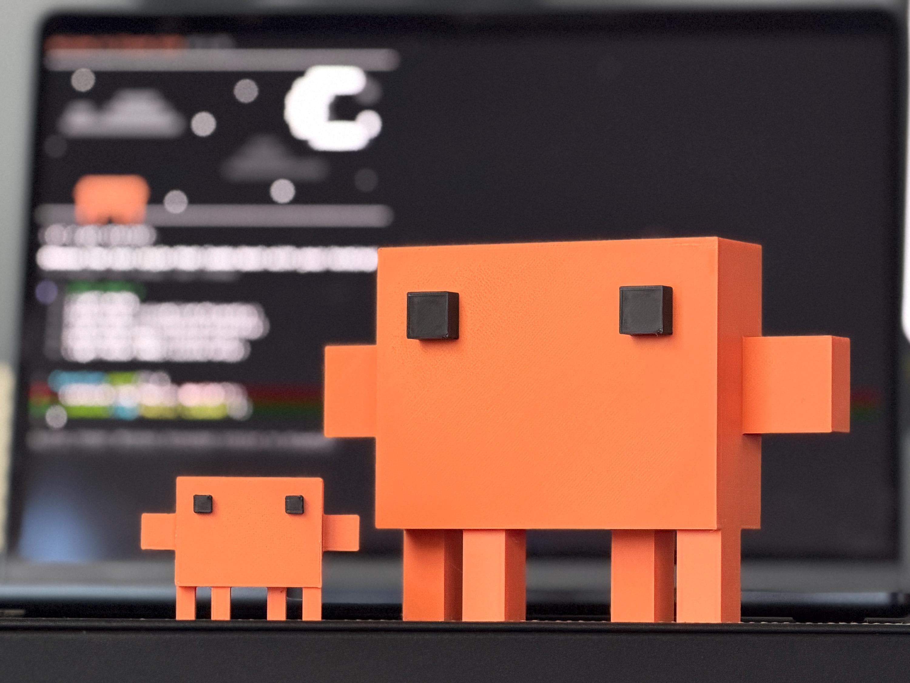 Claude Code Mascot Clawd | 3D Printed Figure | Regular, Mini, +