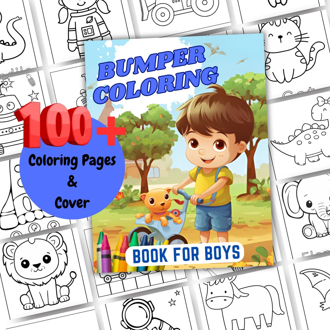 Printable Coloring Pages for Boys, 3 Year Old Boys Worksheets, Boys ...
