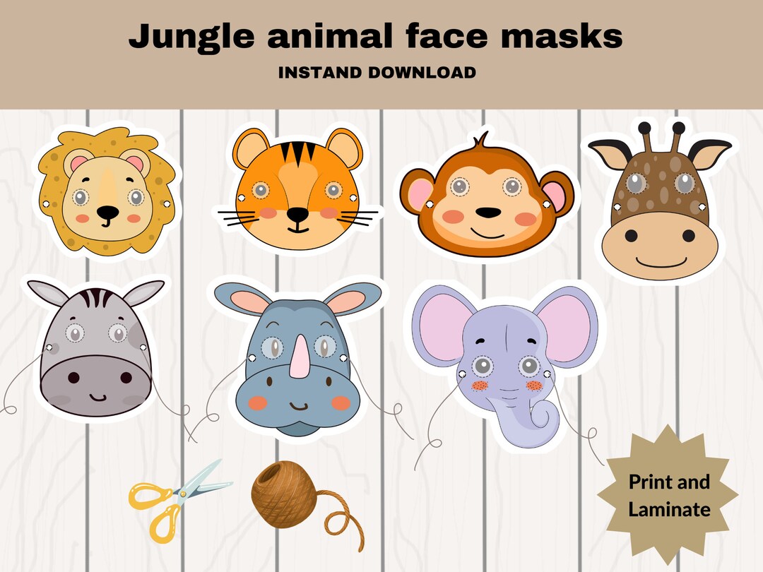 Zoo Preschool Printables Preschool Party Favors Printable Jungle