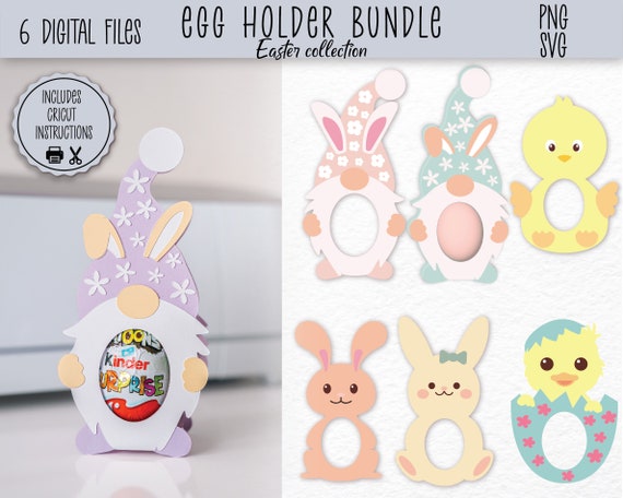 Easter egg holder SVG | Digital download