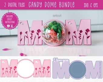 Mother's Day candy dome SVG | Digital download