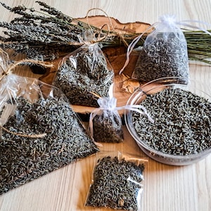 dried lavender from our own cultivation, herbs, roots, culinary herbs, garden herbs, forest herbs