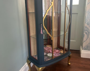 Beautifully Refurbished Vintage China Cabinet