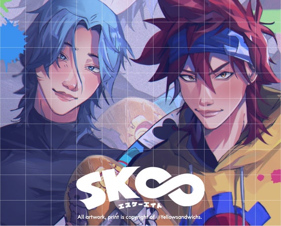 PRINT TO DOWNLOAD SK8 the Infinity Reki Manga Sk8ters 