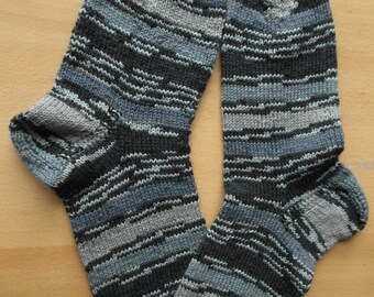 Socken, handgestrickt, Wollsocken Größe 43 / 44