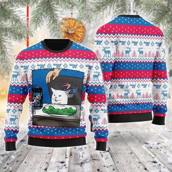 Natural ice christmas sweater sale