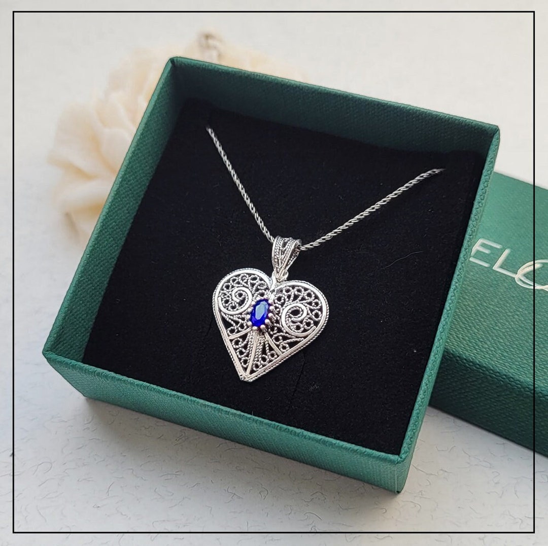 Ciondolo A Cuore Lauburu In Argento 925 Per Bracciale | Gioiello Portafortuna Basco | Talisman Jewelry