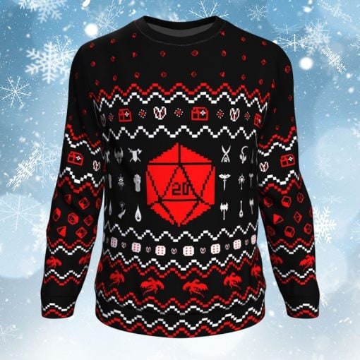 Discover DND CLASSES Wool Ugly  Sweater Christmas