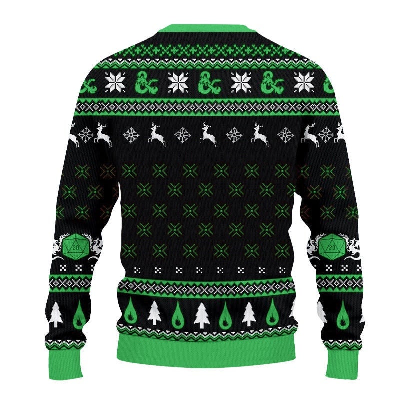 Dnd Classes Rogue 2 Ugly 3D Sweater