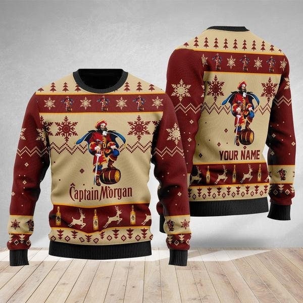 Discover Captain Morgan Christmas Ugly Sweater