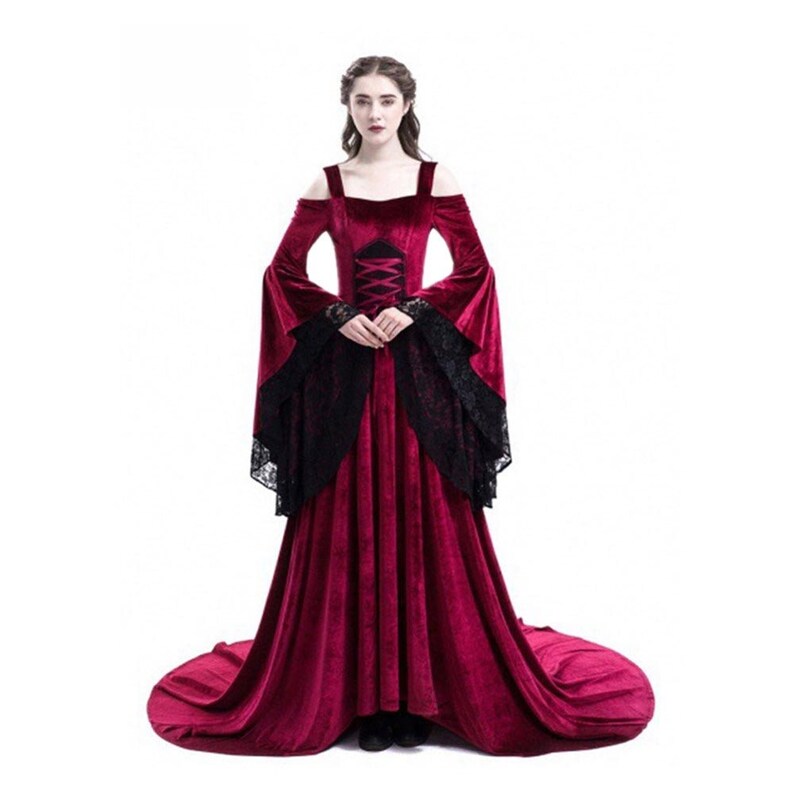 Medieval Renaissance Corset Dress Fairytale Edwardian Corset Etsy