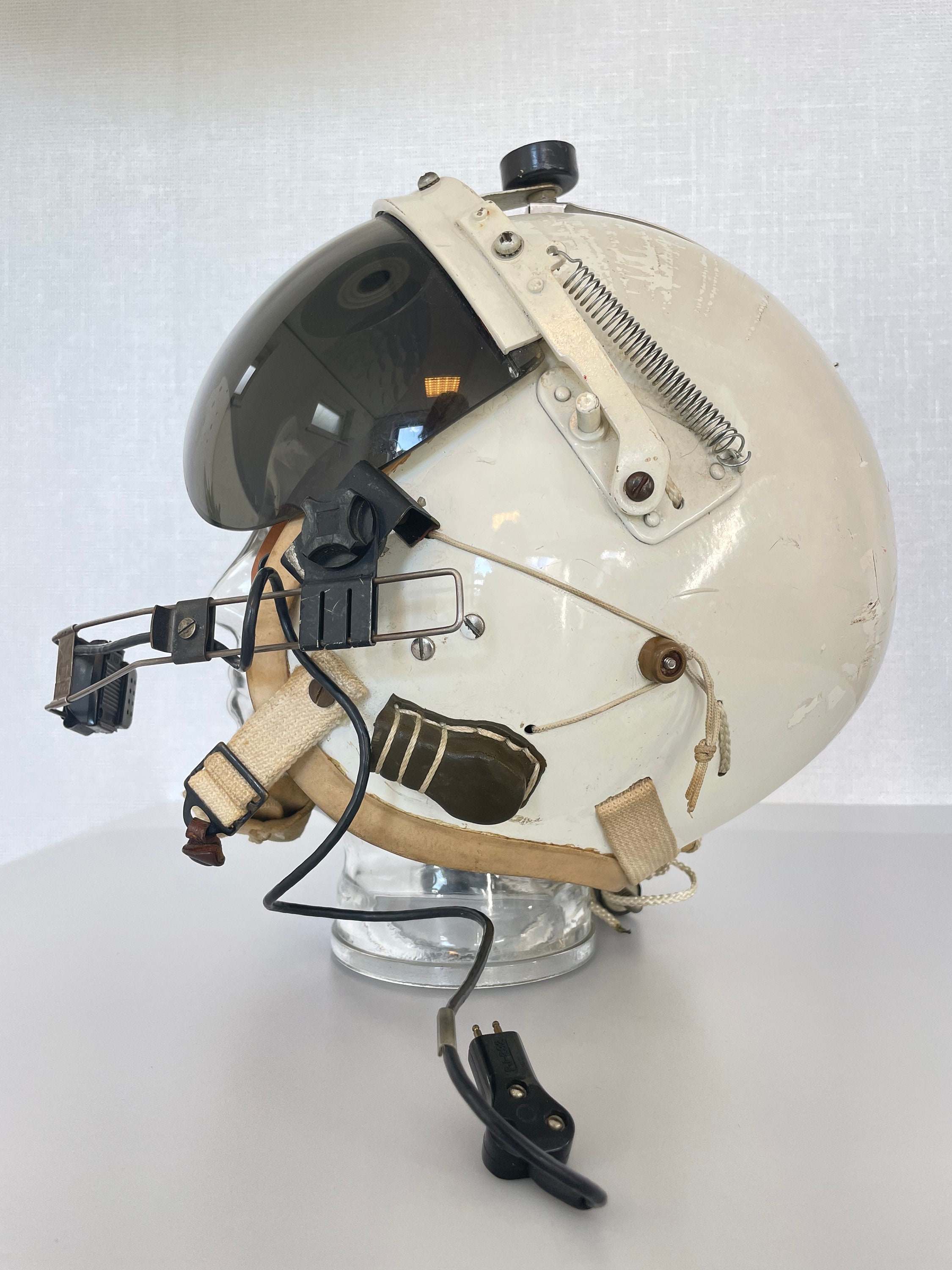 US Air Force Pilot Flight Helmet P4B Vintage 59 USAF Etsy