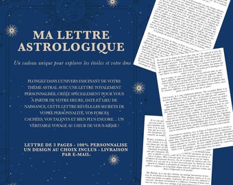 Mi carta astrológica